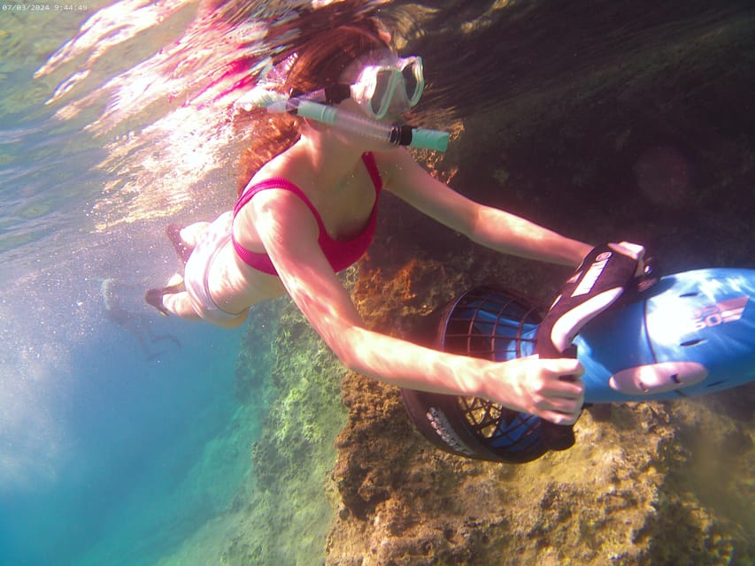 Chania: Sea Scooter Snorkeling boat tour - What the Chania sea scooter tour actually offers