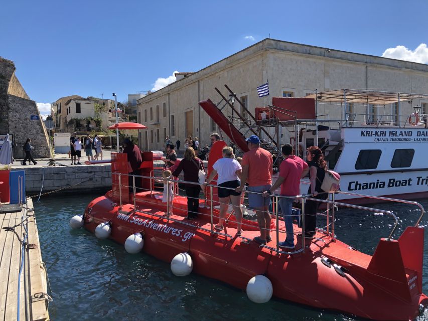 Chania: Semi-Submarine Boat Underwater Experience - The underwater cabin and its marine life
