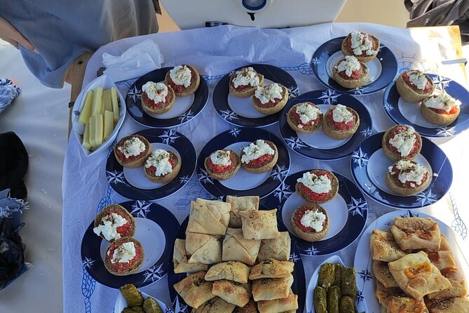 Chania shared Sailing cruise in a small group - Anchoring near a small island
