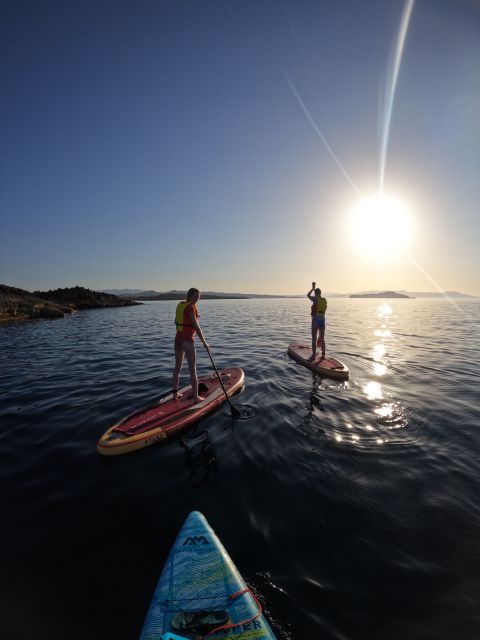 Chania: Stand-up Paddleboard Coastal Sunset Experience - A calm lesson for first-time paddleboarders