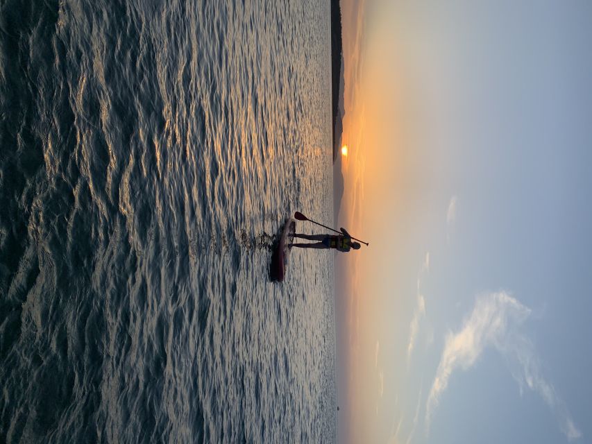 Chania: Stand-up Paddleboard Coastal Sunset Experience - Along the coast during golden hour