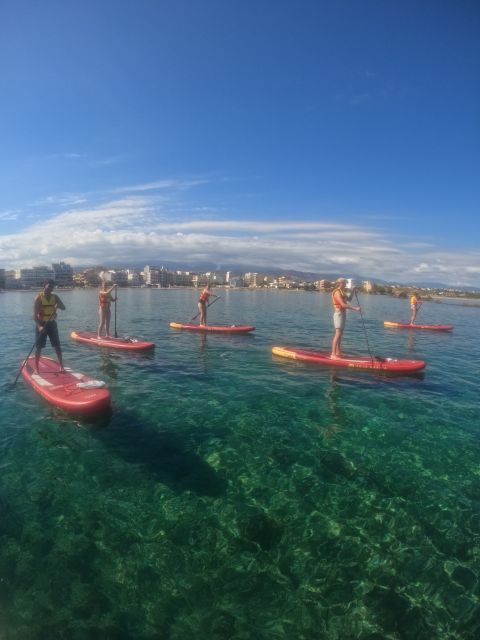Chania: Stand-up Paddleboard Tour to Lazareta Island - Paddling across the Chania waterfront