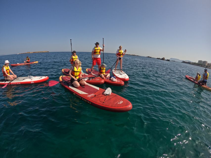 Chania: Stand-up Paddleboard Tour to Lazareta Island - Photos, valuables, and the useful extras