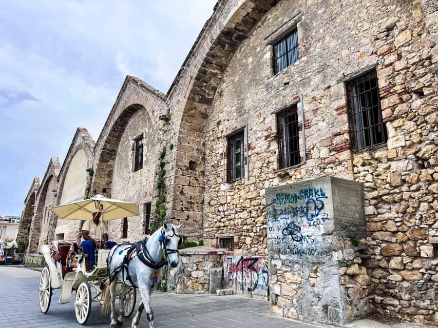 Chania Walking Food And Wine Night Tour - The lighthouse, Yali Mosque, and the Venetian port