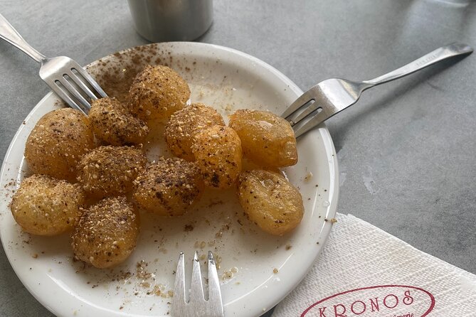 Chania Walking Food Tours Crete with a local! - Starting with bougatsa and the old market