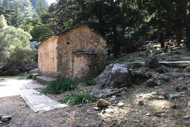Chania White Mountains Private Tour: From Sea to Summit - Seeing the entrance to Samaria Gorge