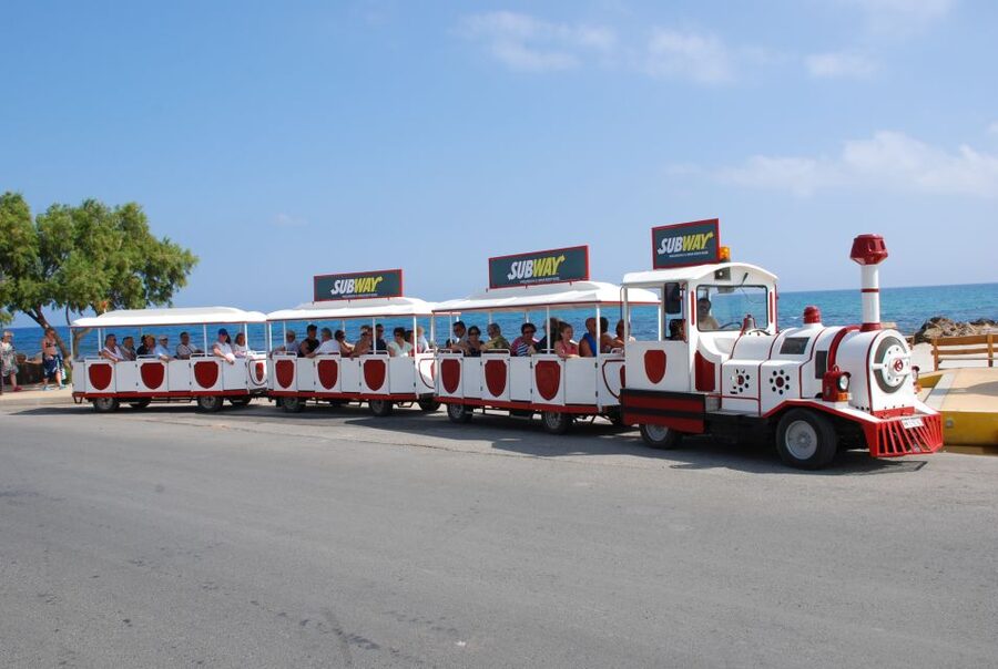Chersonissos: Mini-Train City Highlights Tour - Key points at a glance