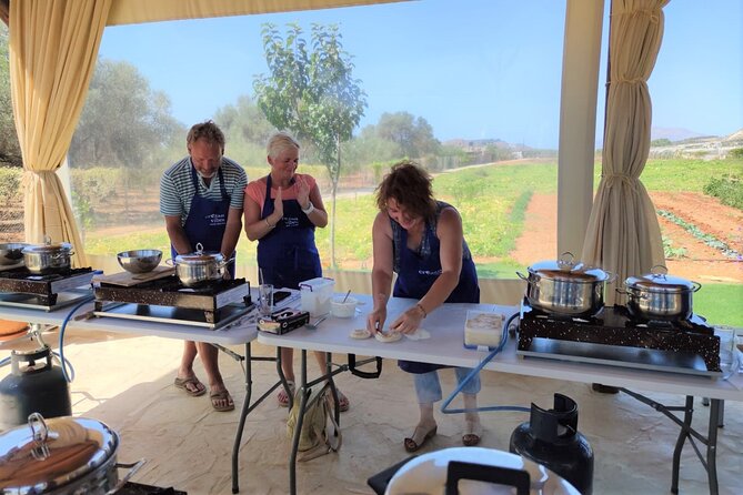 Cretan Cooking Class and Olive Oil Tasting - From garden ingredients to a shared meal