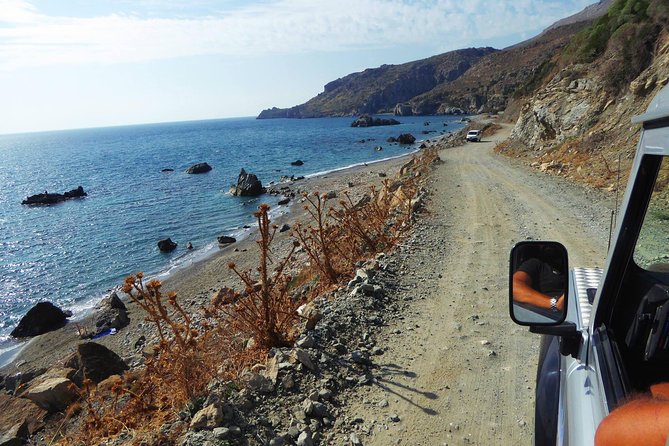 Cretan Safari – 4x4 Adventure to Preveli Beach with Lunch - Spili and its 24 lion-headed fountain