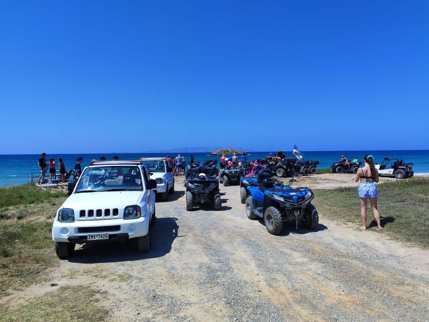 Crete :5h Safari Heraklion with Quad,Jeep,Buggy and Lunch - Starting in Karteros with a Clear Safety Briefing