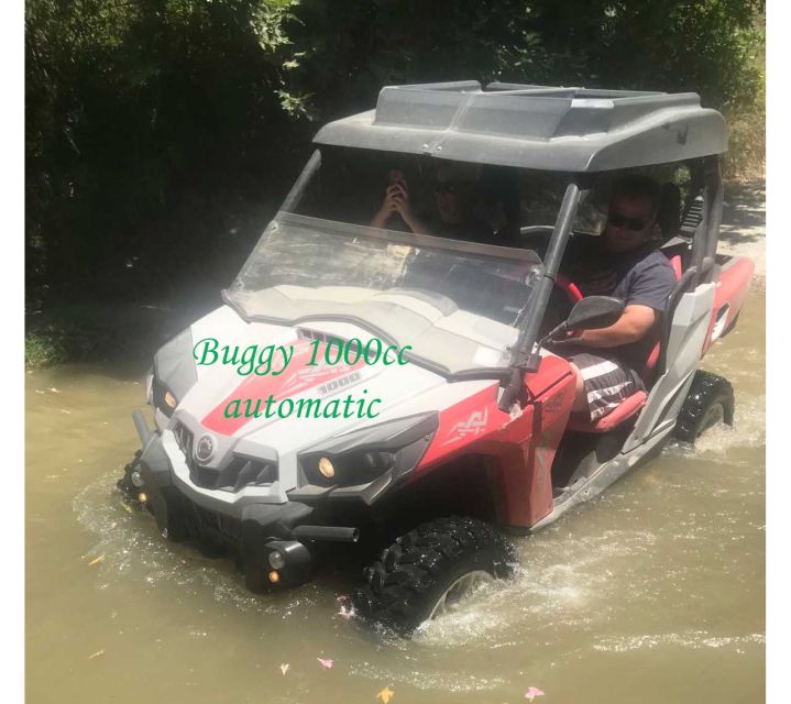 Crete :5h Safari Heraklion with Quad,Jeep,Buggy and Lunch - Ending at Karteros Beach, Weather Permitting