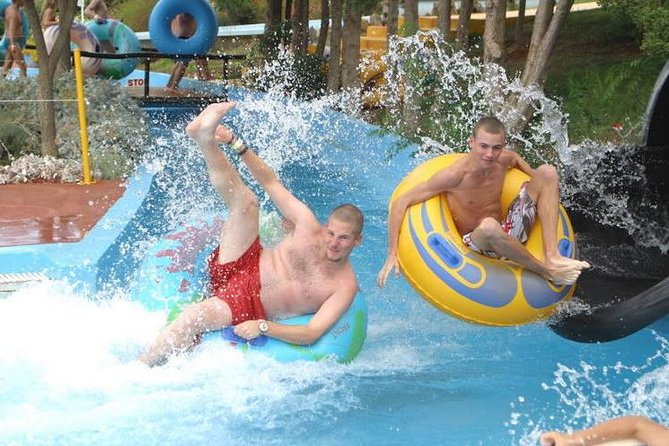Crete Acqua Plus Water Park Entrance Ticket with Transport - Loungers, umbrellas, and breaks between rides