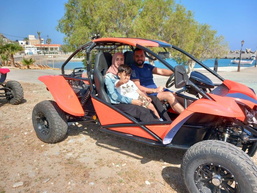 Crete buggy safari - The final swim at Potamos Beach