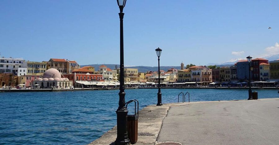 Crete:Day Trip to Rethymno City,Chania City and Kournas Lake - Morning pickup from eastern Crete