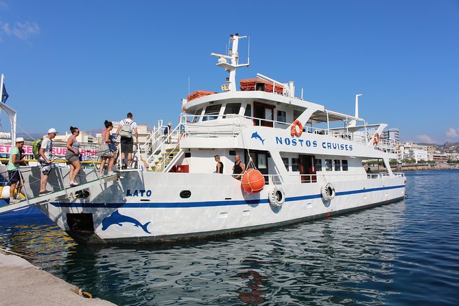 Crete Elounda and Spinalonga Island Cruise Day Trip - Swimming in Mirabello Bay