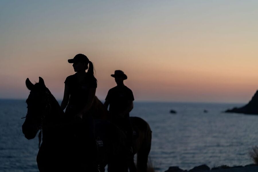 Crete Horse Riding: Mesmerising Sunset Ride - The guides and care of the horses