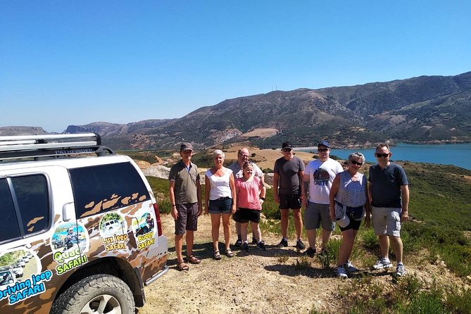 Crete Jeep Safari to the south coast - Preveli Beach and its famous palm setting