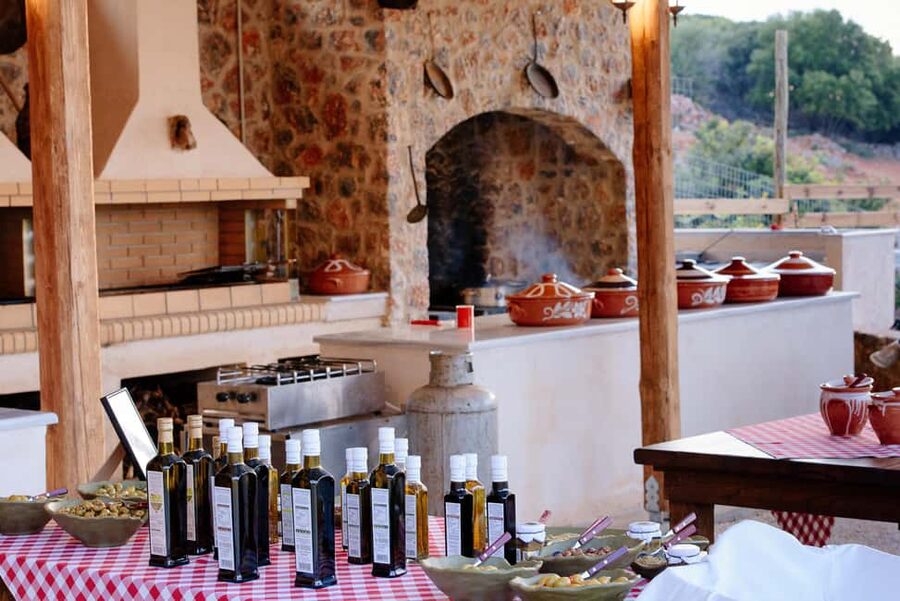 Crete: Knossos, Lasithi, Lasinthos and Olive Farm Combo Tour - Lasinthos Eco Park and its old-style workshops