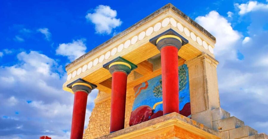 Crete: Knossos, Zeus Cave, Traditional village, Olive Farm - Knossos Palace and the Minoan world