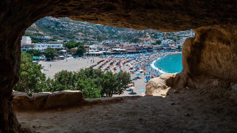 Crete: Matala Hippie Caves - Why Matala feels different from other Crete beach stops