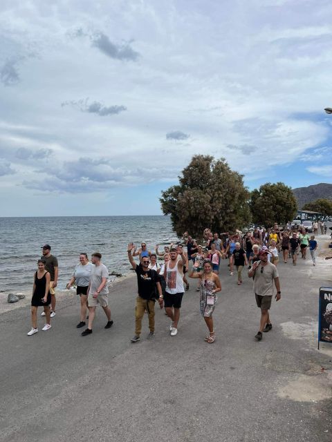 Crete: Milatos Cave Amazonas Zoo Park Jeep Safari Tour - Fourni village food and local character