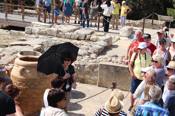 Crete Minoan Discovery Tour with Knossos Palace, Heraklion, and Live Dance Show - From archaeology to a Minoan performance