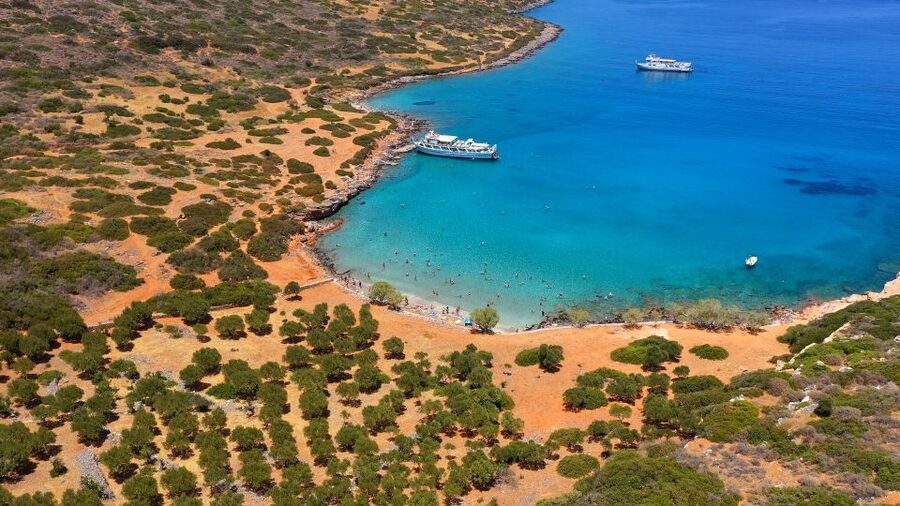 Crete: Mirabello Bay Cruise with Onboard Cocktail - What the five-hour schedule feels like