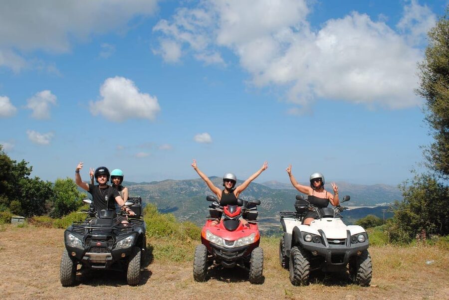Crete: Off-Road Quad Safari Evening Tour with Hotel Transfer - Starting in Malia with a clear safety briefing