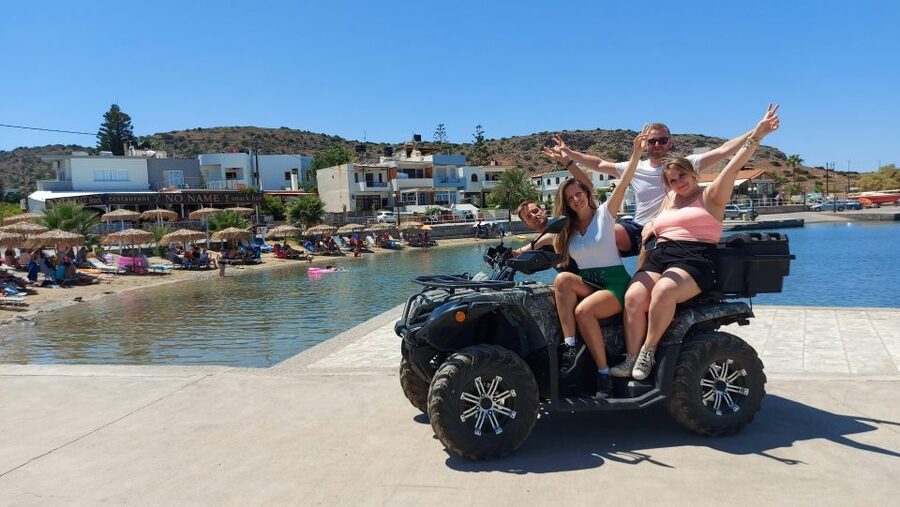 Crete: Off-Road Quad Safari with Lunch/Dinner - Climbing to Prophet Elias chapel