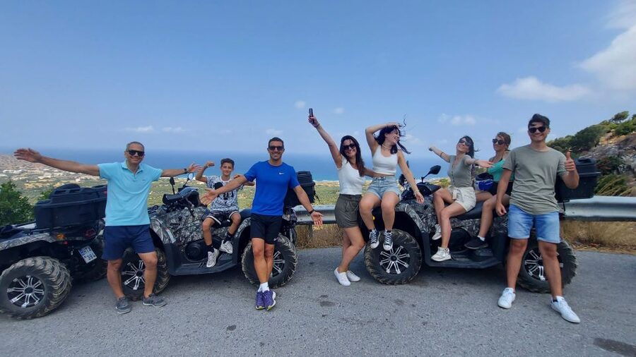 Crete: Off-Road Quad Safari with Lunch/Dinner - Starting in Malia with a proper quad briefing