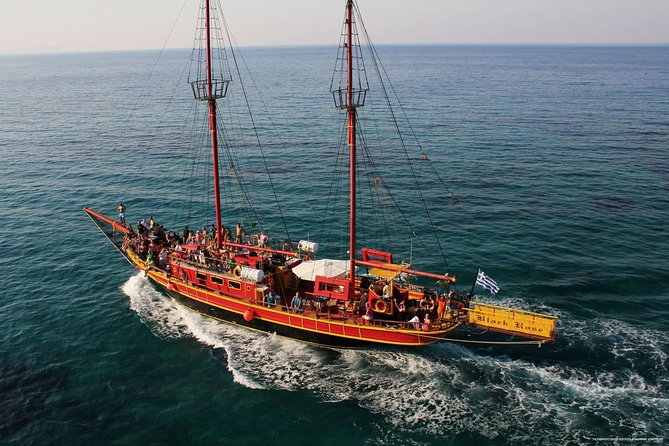 Crete Pirate Ship Cruise with the Black Rose to Stalis and Malia - Setting sail from Hersonissos at 11 a.m.
