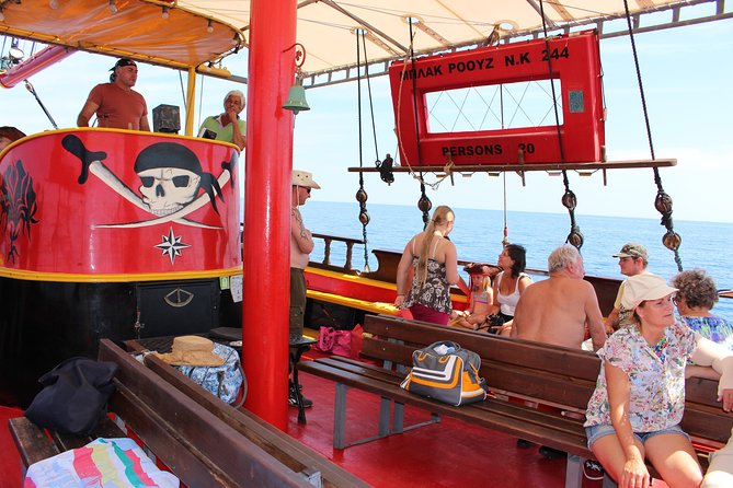 Crete Pirate Ship Cruise with the Black Rose to Stalis and Malia - Pirate entertainment keeps the mood moving