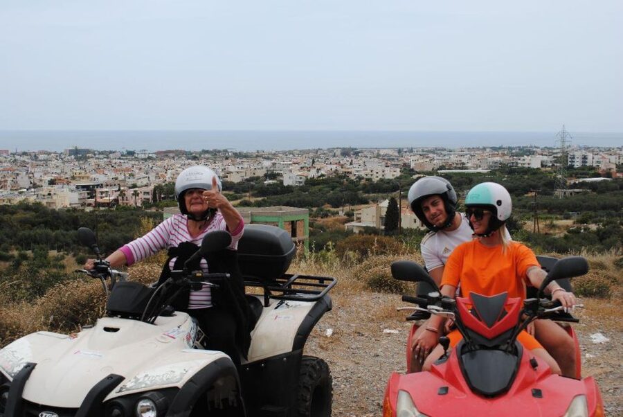Crete: Quad Off-Road Tour to Villages with Hotel Transfers - Mochos, Potamos Beach, and the final stops