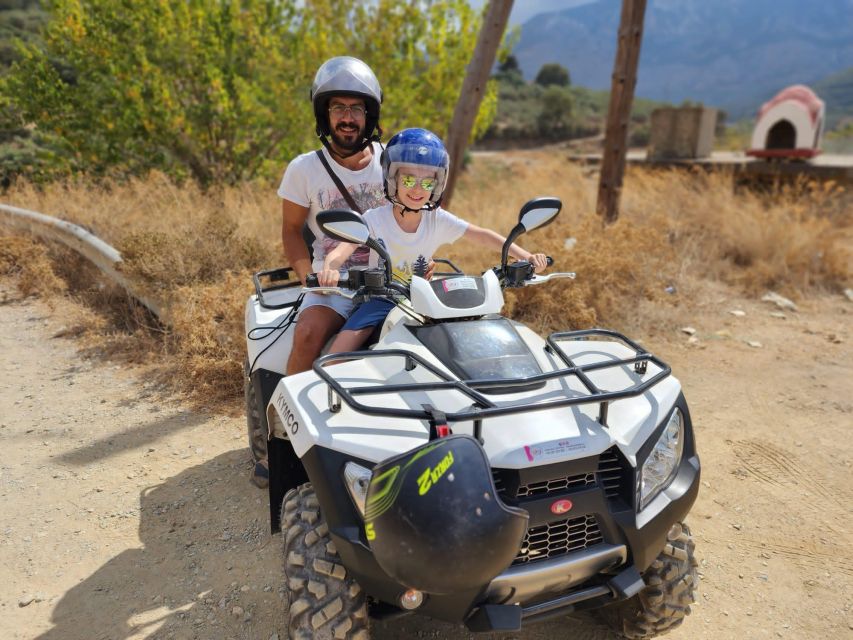 Crete: Quad Off-Road Tour to Villages with Hotel Transfers - Krasi brings old Crete into view