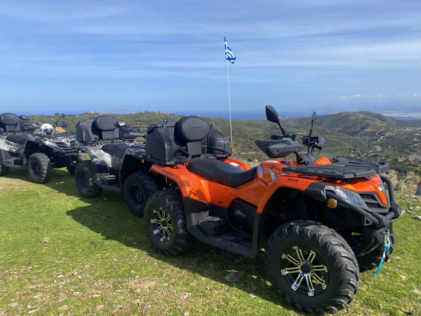 Crete: Quad Safari, Olive Mill with Tasting & Ghost Village - Crossing the hills toward Fodele