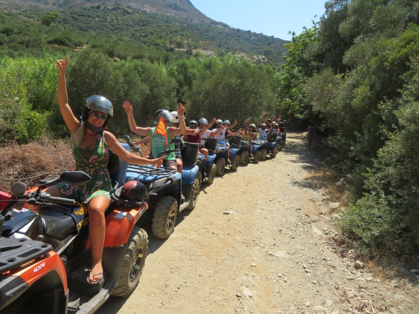 Crete: Quad Safari with Monastery, Malia Palace and Lunch - Olive oil at Vasilakis Estate