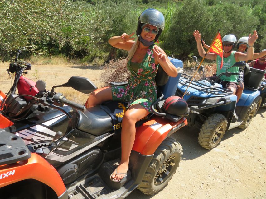 Crete: Quad Safari with Monastery, Malia Palace and Lunch - The final swim at Potamos Beach