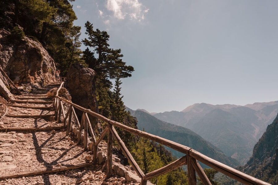 Crete: Samaria Gorge Hiking - The Iron Gates and the final miles