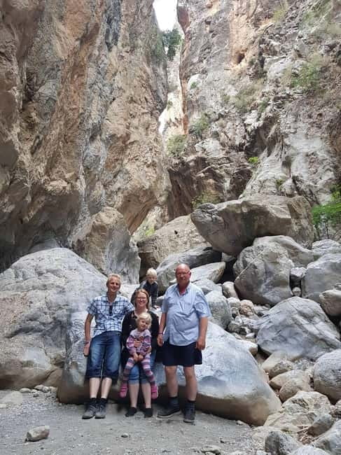 Crete: Sarakina Gorge, Forests, and South Coast Safari - What the $111 price includes