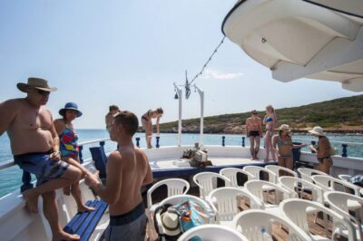 Spinalonga, Elounda, & Agios Nikolaos Boat Tour & BBQ