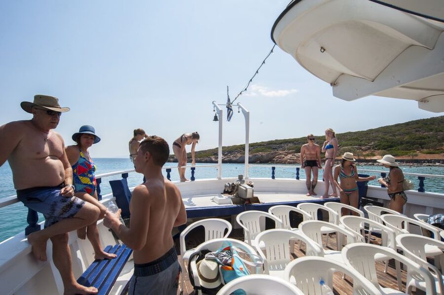 Crete: Spinalonga, Elounda, & Agios Nikolaos Boat Tour & BBQ - The morning coach ride from Crete’s resorts