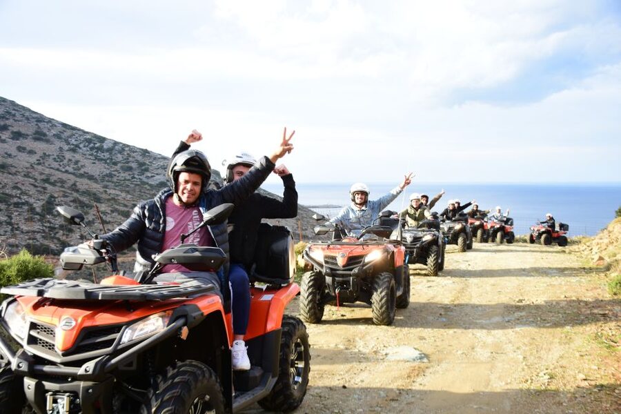 Crete: Sunset or Morning Quad with Local Products Tasting - Key points to know before you book