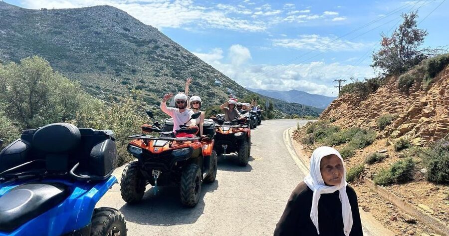 Crete: Sunset or Morning Quad with Local Products Tasting - What the $94 group price really means