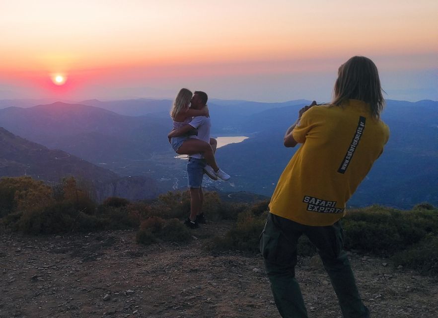 Crete: Sunset Safari - Karfi at sunset: the tour’s big payoff