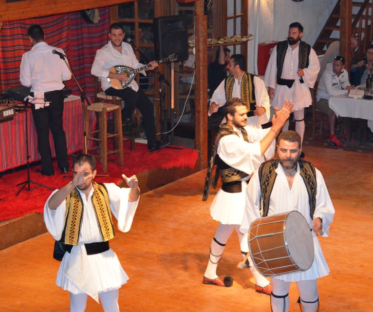 Crete: Traditional Dance Show and Buffet Dinner with Wine - Dinner at Kato Karouzana Restaurant