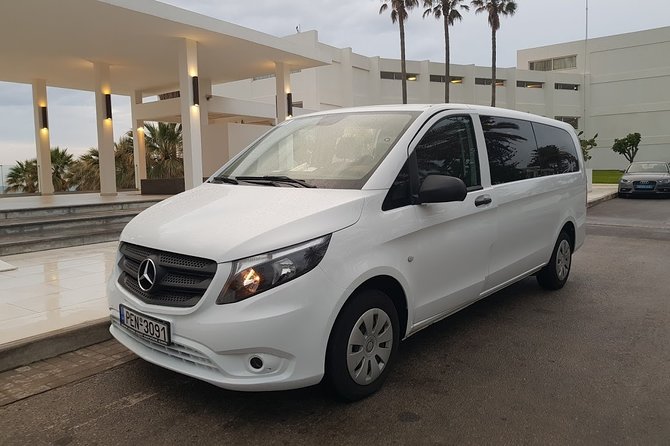 Crete: Transfer from Heraklion Airport to Rethymno - A direct start from Heraklion Airport