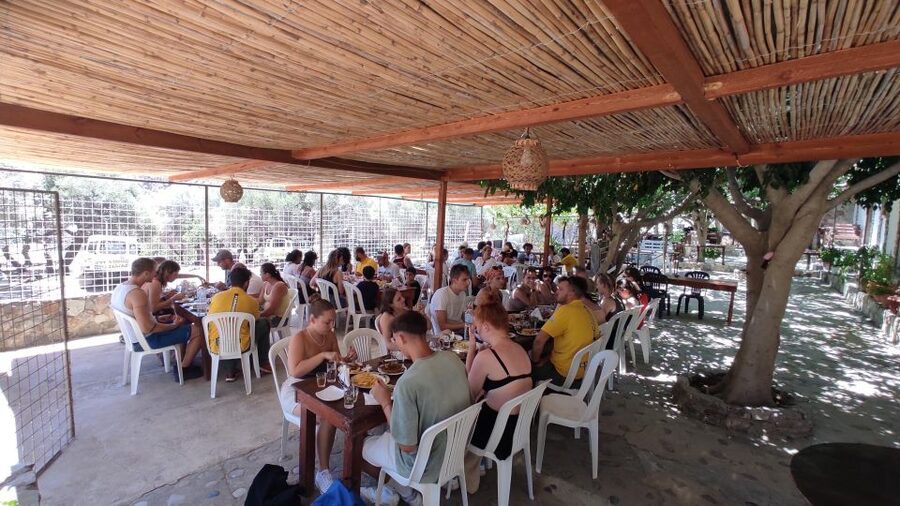 Crete: Trypiti Beach Off-Road South Tour w/ Lunch & Wine - Crossing the Messara Valley and its ancient sites