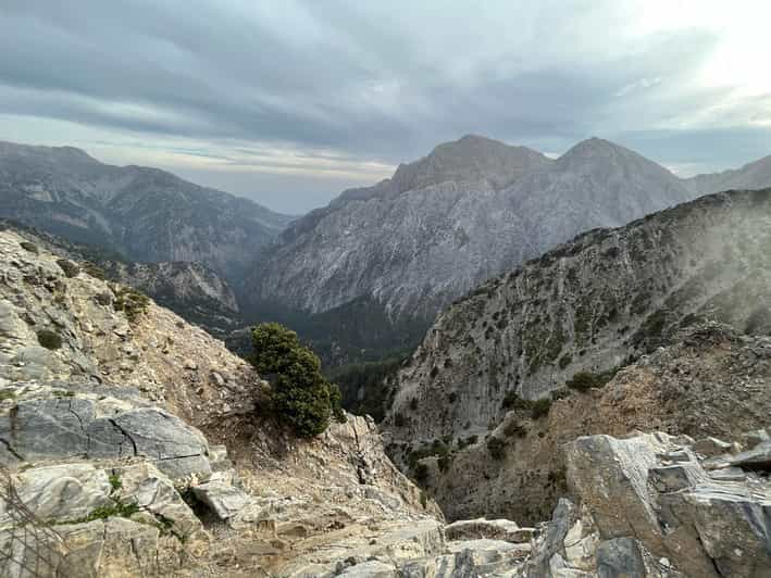 Crete: White Mountains Preserve Day Tour - Meskla and the turn toward rough tracks