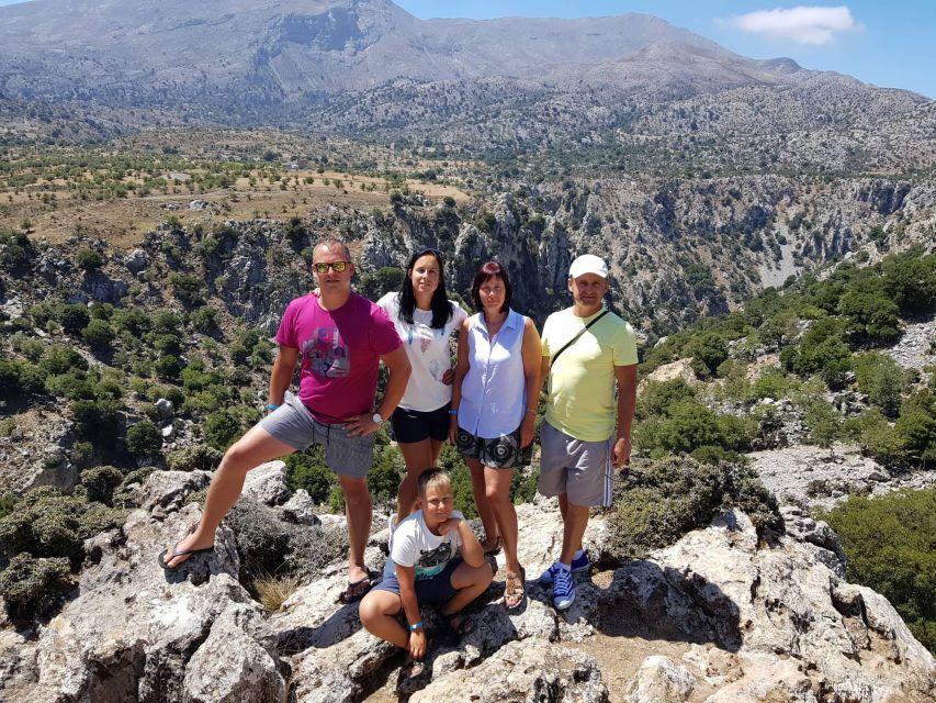 Crete:Zeus & Lassithi Plateau, OliveTasting, Kritza, Pottery - Goats, plants, and the road to Mount Spathi