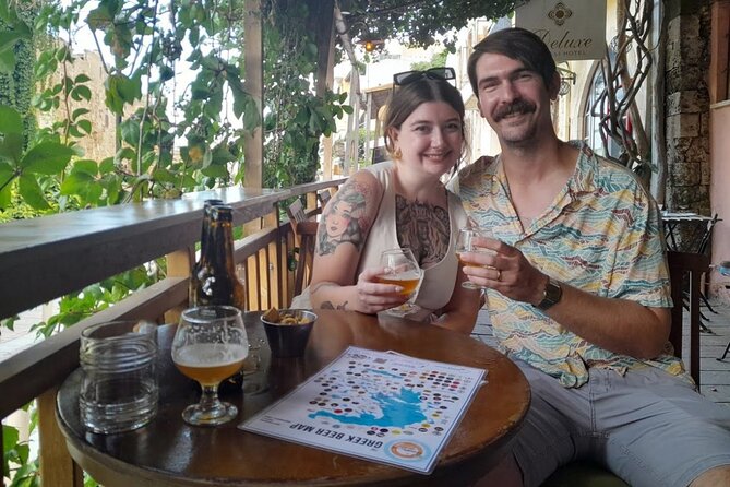 Cruise Ship Guest Beer & Food Tour - Chania Old Port - What five beer samples really means